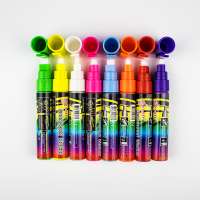 Highlighter chalk marker pen hot sale coloful ink high fluorescent pen