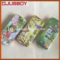 kids metail pencil case tin case metal case