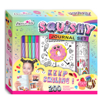 Squishy Toy Diary with Stickers Jumbo Set  For Kids Gift