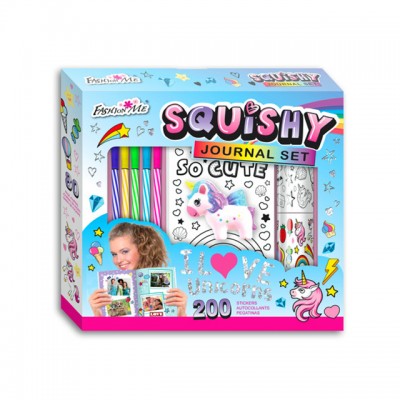 squishy journal set-I love unicorns