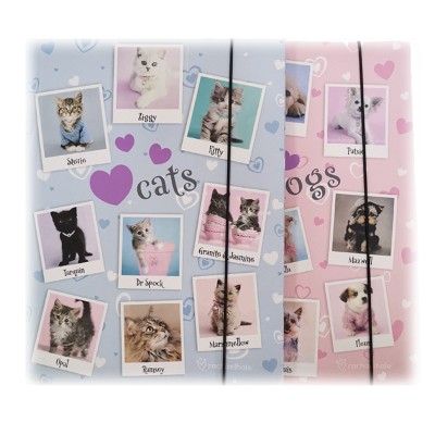 2020 hot sell animal  binder with good quality for kids as promotion gift  dog cover cat cover